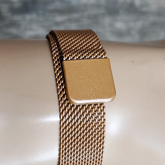 Starry Sky Watch - Beige, Black Sparkle Face, Large Number Time Marker - Picture 3 of 11